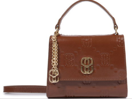 Schutz - Bolsa Pequena Tiracolor Marrom