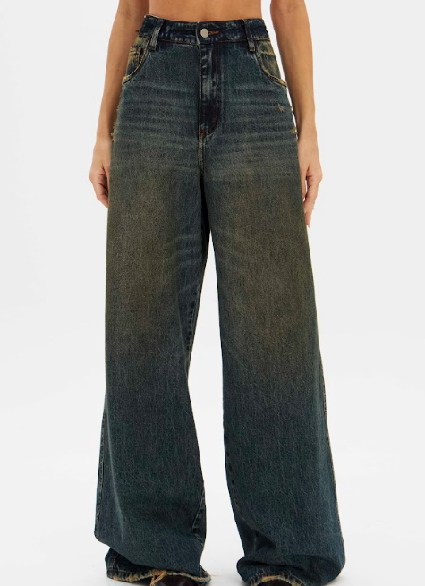 My Favorite Things - Calça Jeans Wide Leg Lavagem