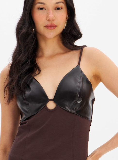 My Favorite Things - Blusa De Alça C/ Busto Em Pu