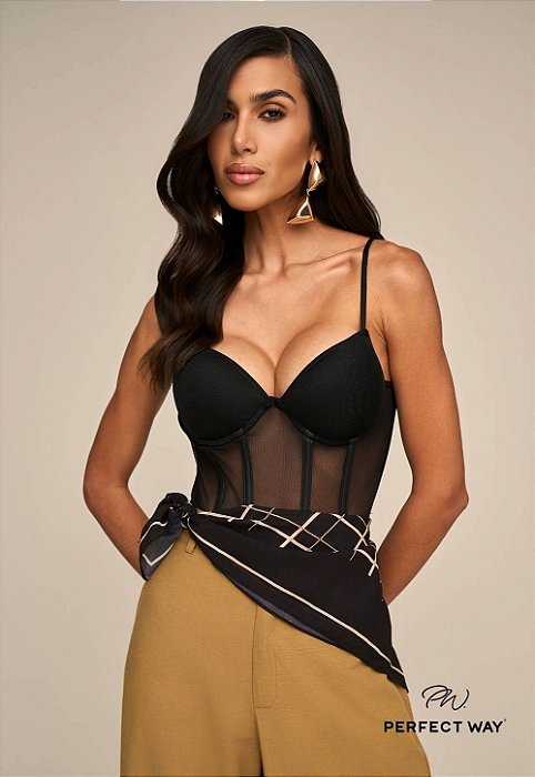 Perfect Way - Cropped Preto