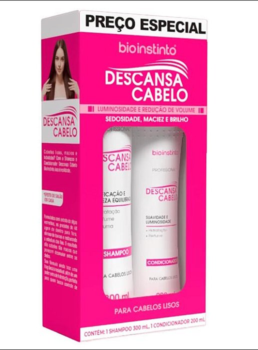 Kit Capilar Descanca Cabelo Bio Instinto