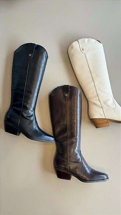 Bottero - Bota Cano Longo Texana Marrom