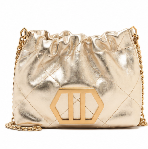Arezzo - Bolsa Bags Metalizada Dourada