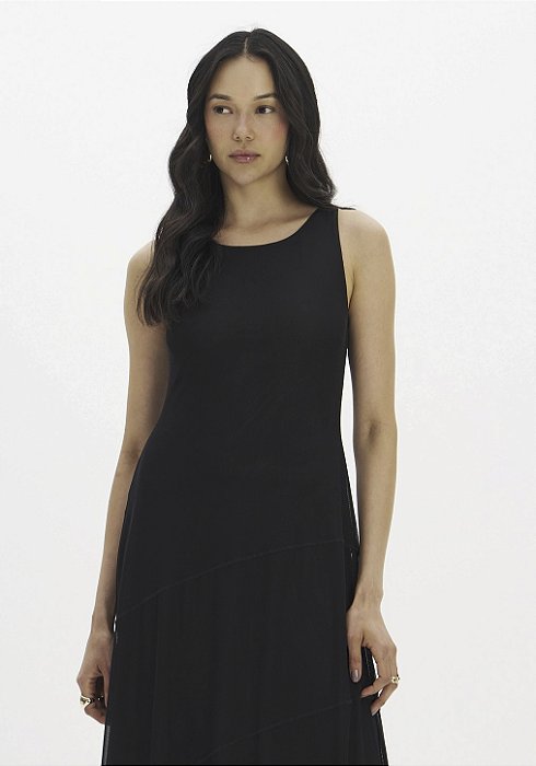 My Favorite Things - Vestido Longo Super Midi C/ Recortes