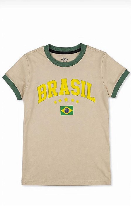 Camisa Brasil Algodao