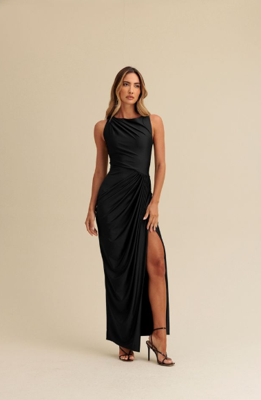 Charry - Vestido Longo Liso