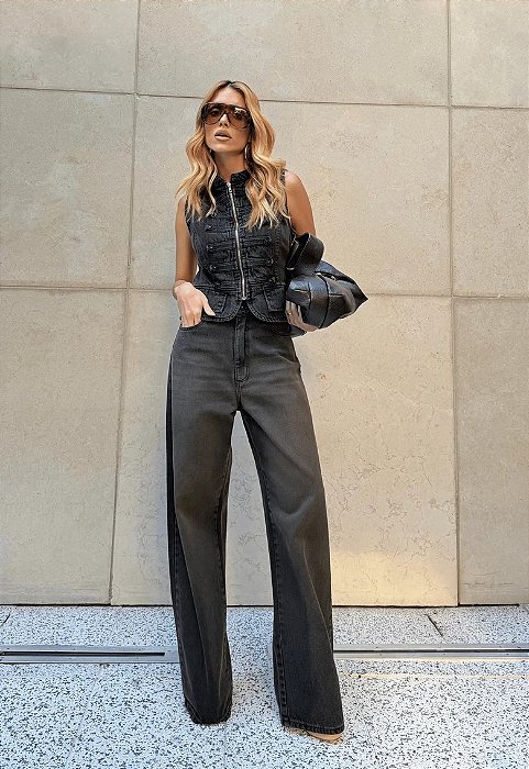Alcance - Calça New Baggy Black