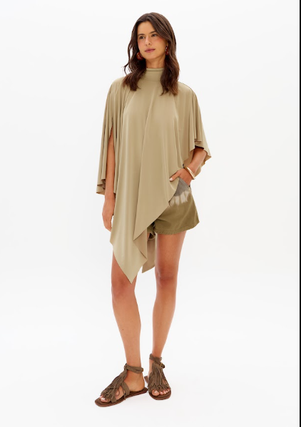 My Favorite Things - Blusa Assimétrica Com Gola