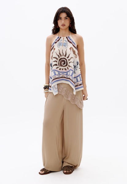 My Favorite Things - Blusa Frente Única Estampada