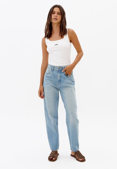 My Favorite Things - Calça Jeans Mom Cintura Alta