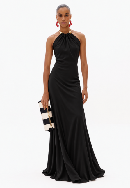 Lança Perfume - Vestido Longo Frente Única