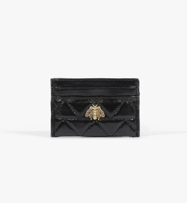 Schutz - Porta Cartões Believe Couro Matelassê Preto