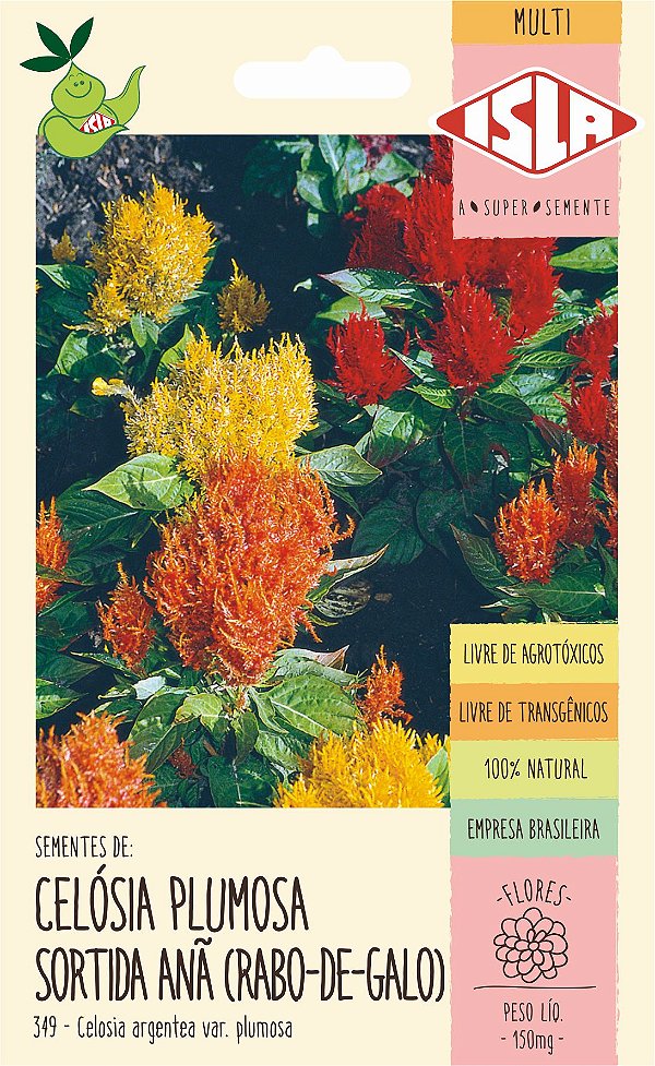 Sementes Celosia-plumosa Sortida Ana Rabo De Galo - Isla