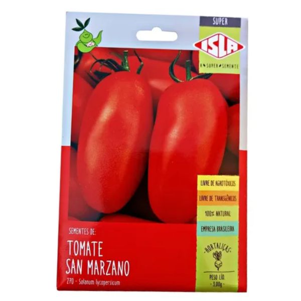Sementes De Tomate Italiano San Marzano Isla