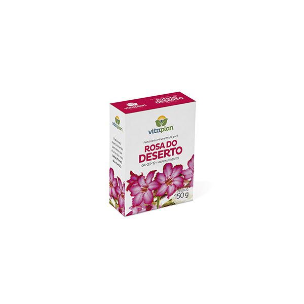 5 Un - Fertilizante Rosa Do Deserto 04-20-12 Vitaplan 150g