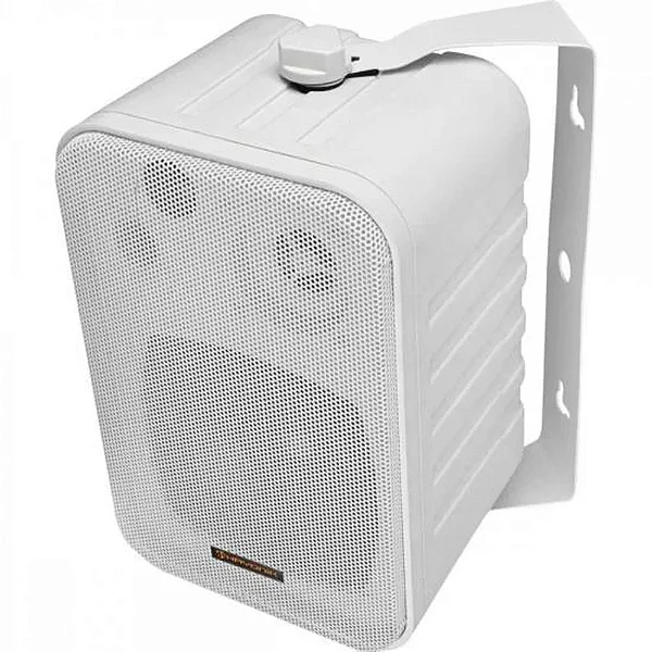 Caixa Acustica 60w Com Trafo Embutido De 70v(10w) Ambience Line Msb406w Branca Hayonik