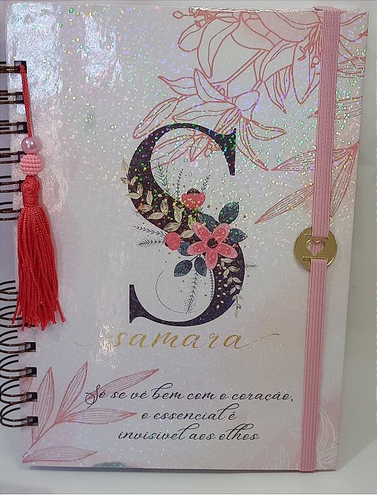 CADERNO A5 PERSONALIZADO COM 100 FOLHA