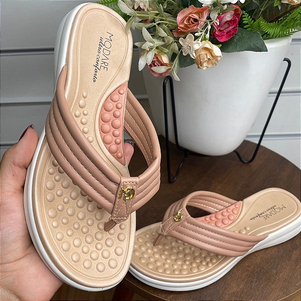 Chinelo Massageador Modare
