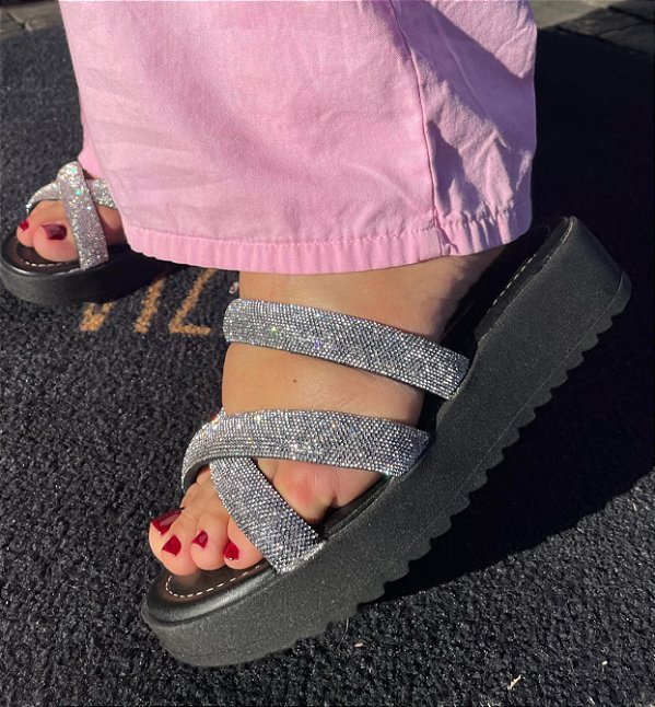 papete tratorada vizzano strass luxo