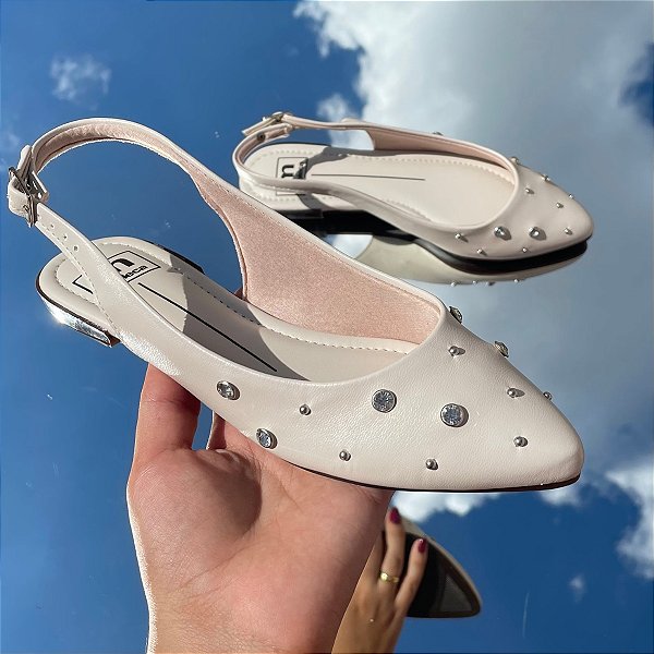 Sapatilha Sling Back Moleca