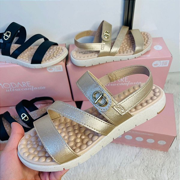 Sandalia baixa massageadora