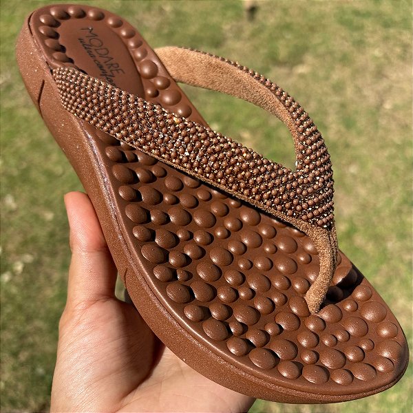 Chinelo Ortopedico Strass