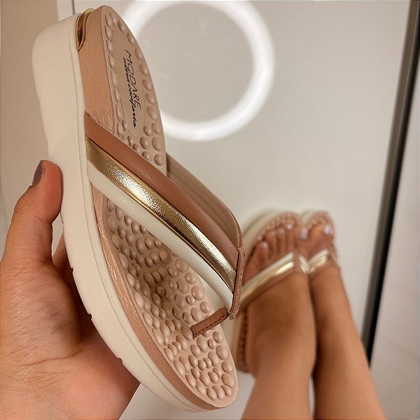 Tamanco Anabela Ortopédico