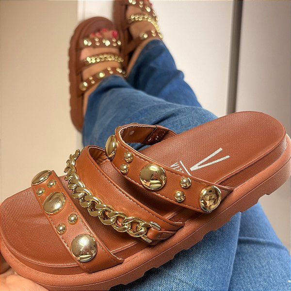 Tamanco Vizzano Feminino Tratorado Pedrarias