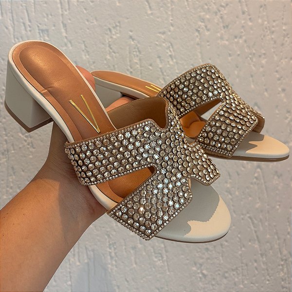 Tamanco Vizzano Cristais