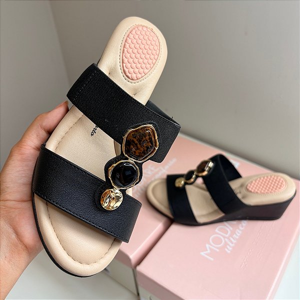 Tamanco Anabela Amortecedor