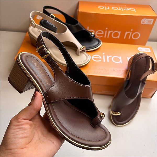 sandalia fechada beira rio