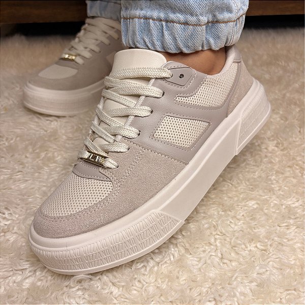 Tênis Feminino Vizzano Casual Plataforma Confortável Leve Dia a Dia Tendência