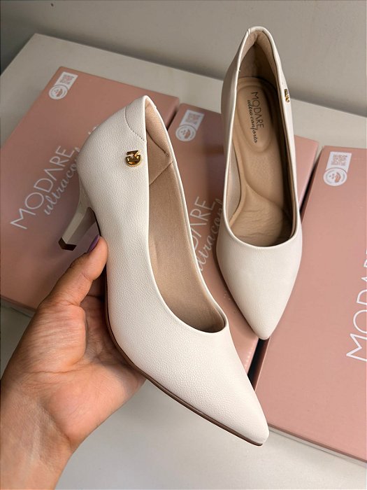 Scarpin Feminino Modare Ultra Conforto Salto Médio
