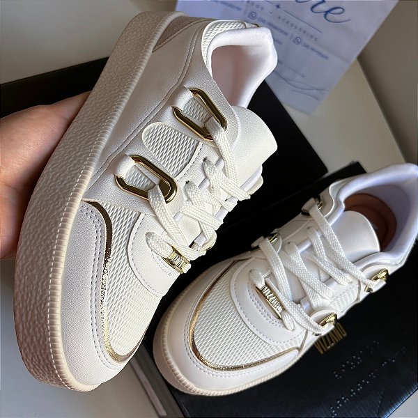 Tênis Plataforma Vizzano Branco