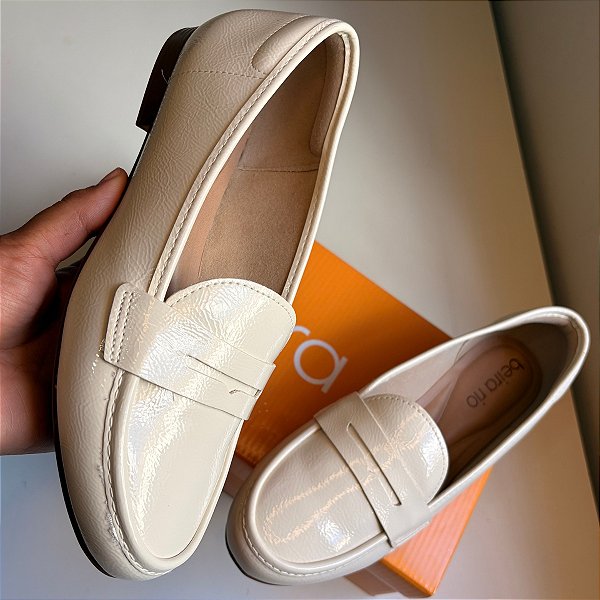 Mocassim Feminino Beira Rio Verniz