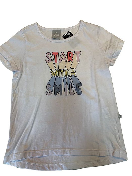 Camiseta Branca Infantil