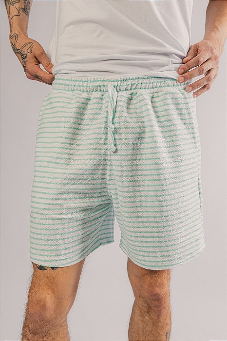 Bermuda Masculina com Tecido Reciclado - Listrada - Pijamas que parecem  roupa. Brasileiros, lindos e confortáveis.