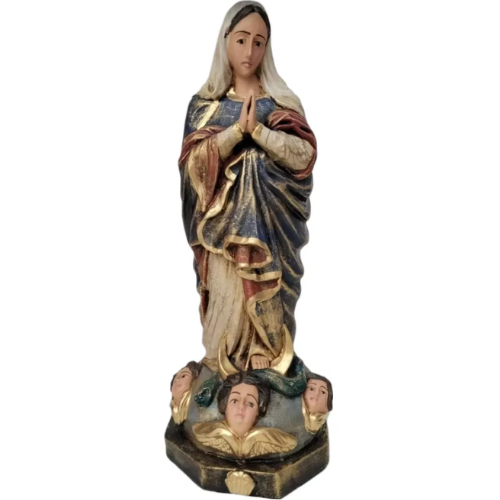 Nossa Senhora da Imaculada Conceição 34cm em Resina