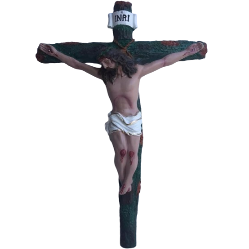 Crucifixo 53cm em Gesso