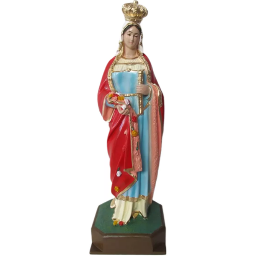 Santa Isabel 68cm em Gesso