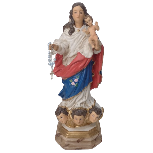 Nossa Senhora do Rosário 30cm em Resina