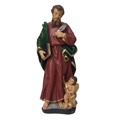 São Mateus 28cm em Gesso