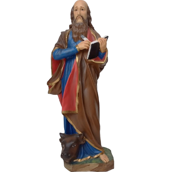 São Lucas 50cm em Resina