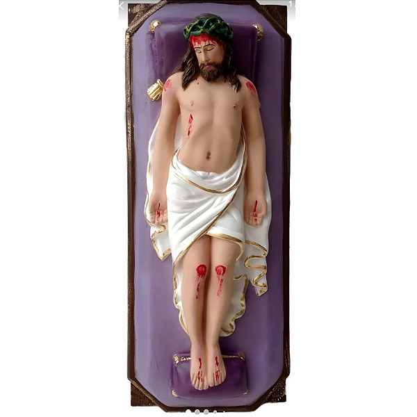 Senhor Morto 61cm em Gesso