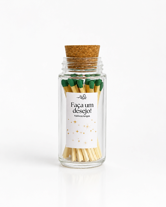 Fósforos longos para velas