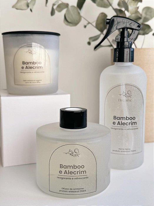 Kit Perfume Completo - Bamboo e Alecrim
