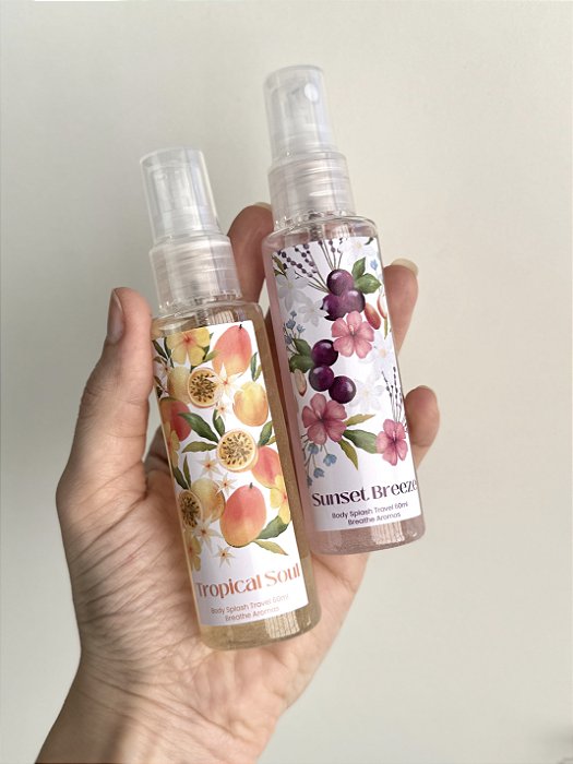 Kit Body Splash Viagem