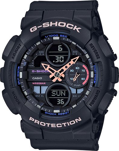 G-shock gma-s140-1a analog digital black resin strap women watches -  Watches Fácil