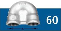 CURVA DE RETORNO BSP  - GALVANIZADA  1/2"