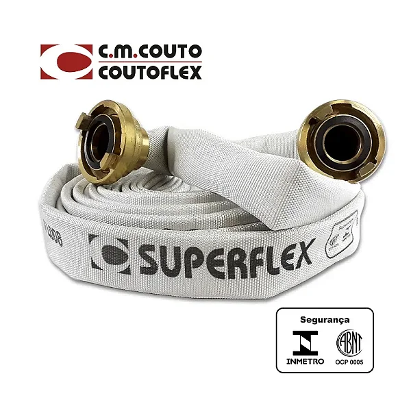 MANGUEIRA DE INCÊNDIO TIPO 2 Ø 2.1/2" x 30 METROS